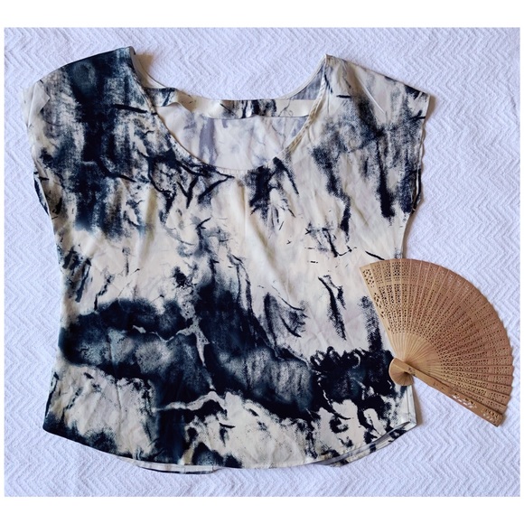 Kira Tye Dye Top, Sz XL - Picture 3 of 3